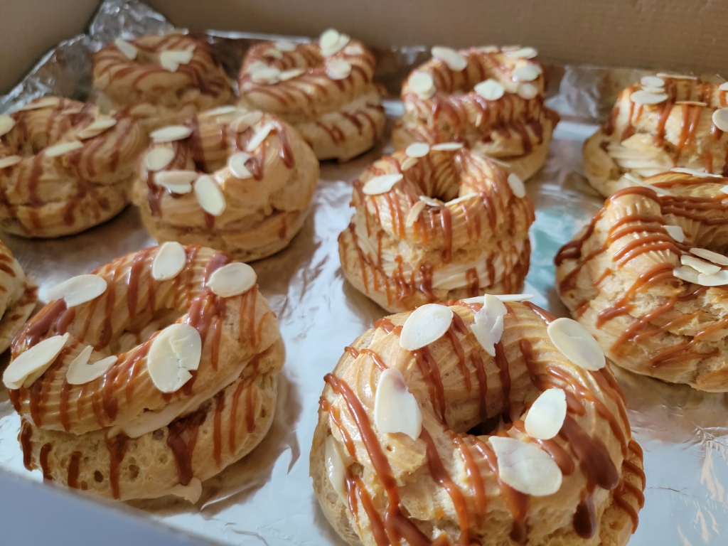 Paris Brest zákusok recept